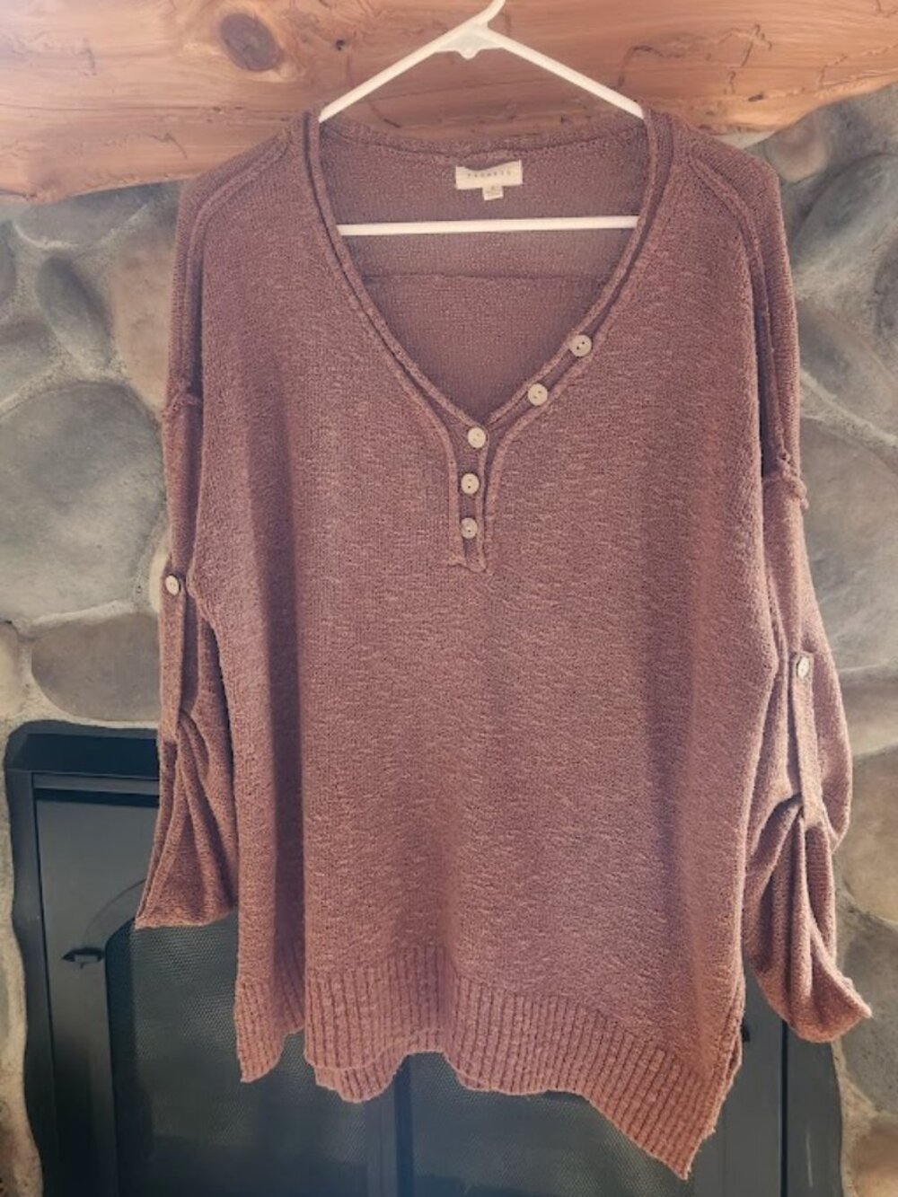 Promesa Rust Slouchy Sweater - Size Small!